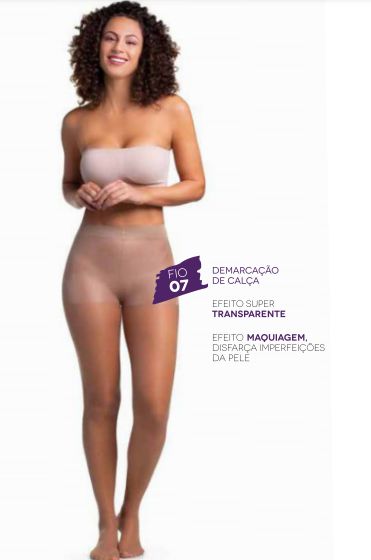 Meia Calça Adulta Fio 7 Trifil LO6731