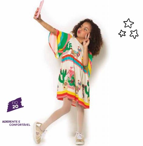 Meia Calça Juvenil Fio 20 Trifil WO6851