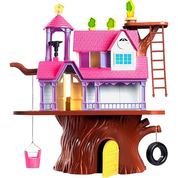 Casa na Arvore C/4 Bonecos Xplast