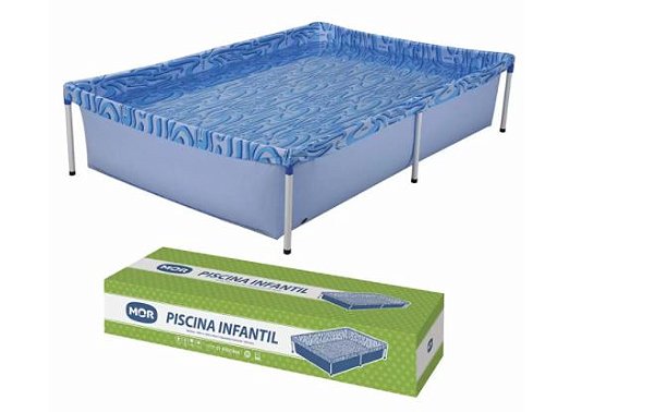 Piscina Retangular 1000 Litros Mor