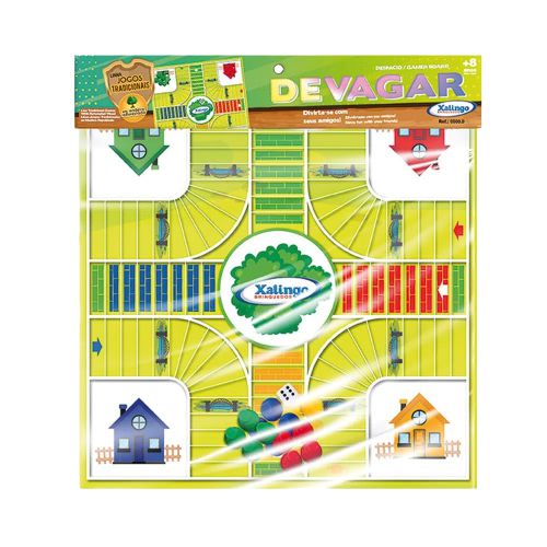 Jogo Tradicional Em Madeira - Devagar 65532 Xalingo