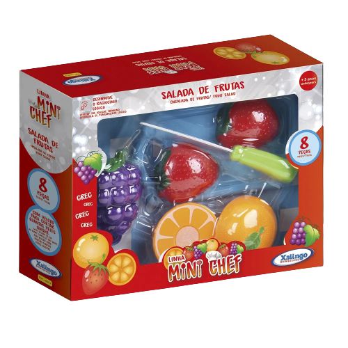 Comidinha de Brinquedo Mini Chef Salada de Frutas 27854 Xalingo