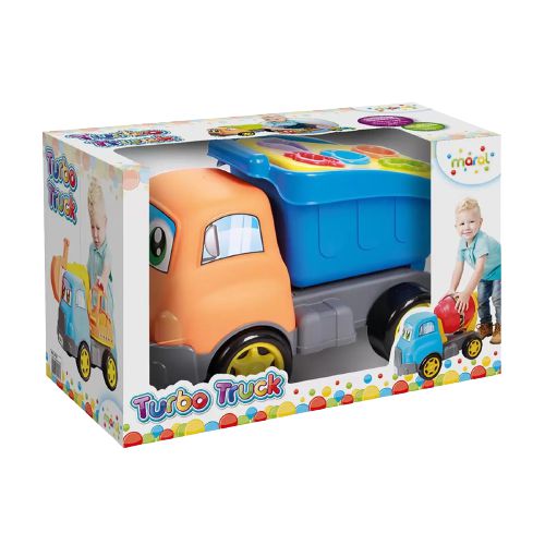 Caminhão Turbo Truck Cubos Didáticos 4122 Maral