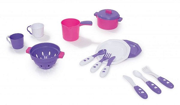 Kit Cozinha Rosa 335 Tateti