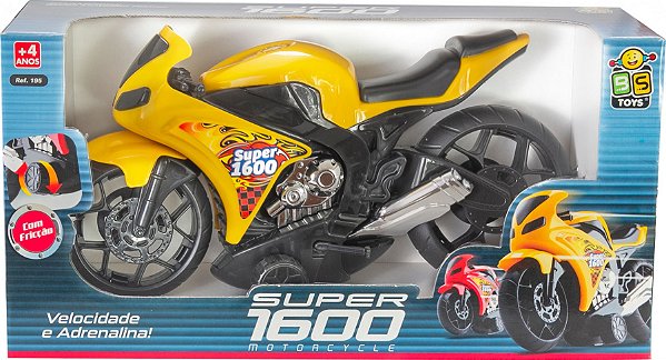 Moto Super 1600 195  fricção Bstoys
