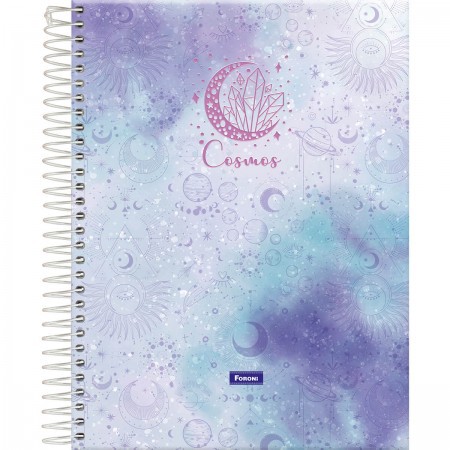 Caderno Universitário Cosmos 80 fls Foroni