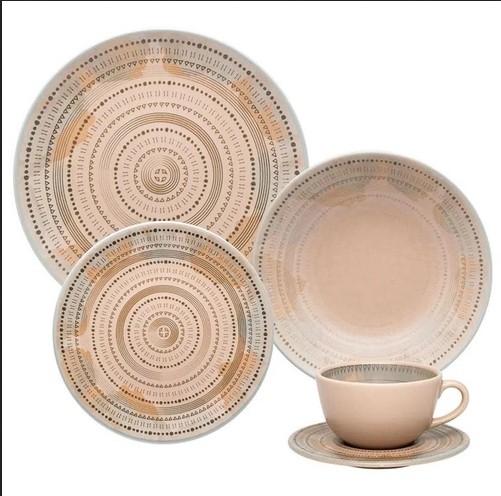 Aparelho de Jantar Ancestral 30 Peças 5624 Oxford