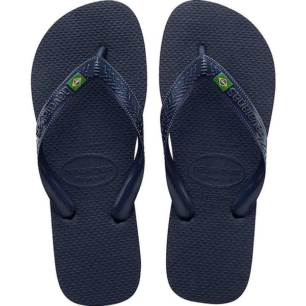 Chinelo Havaianas Brasil Marinho