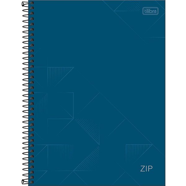 Caderno Espiral Capa Dura Universitário 10 Matérias Zip Tilibra