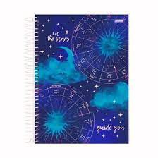 Caderno CD 1x1 Esp Mystic 80f Jandaia