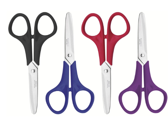 TRM TESOURA 25999/410 ESCOLAR CABO COLOR