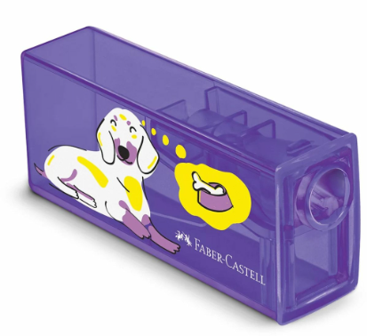 Apontador C/Depósito Faber Tb Pets