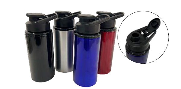 GARRAFA SQUEEZE ALUMINIO 500ML 230383 IMCOL