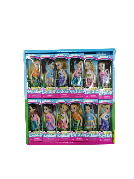 BONECA COLECAO FASHION 14CM IMCOL TOYS