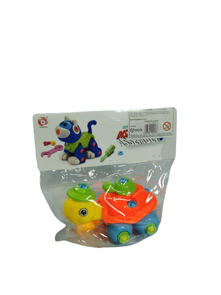 TARTARUGA DESMONTAVEL 13CM IMCOL TOYS 1120037181