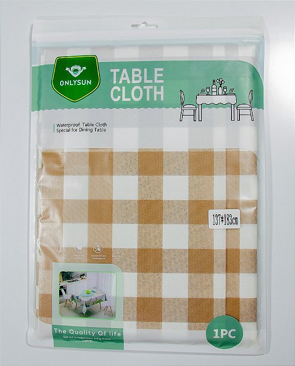 TOALHA MESA PLASTICA 137X183CM 4317 IMCOL