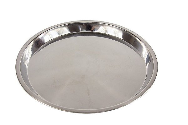 BANDEJA REDONDA IMCOL INOX 35CM 1021