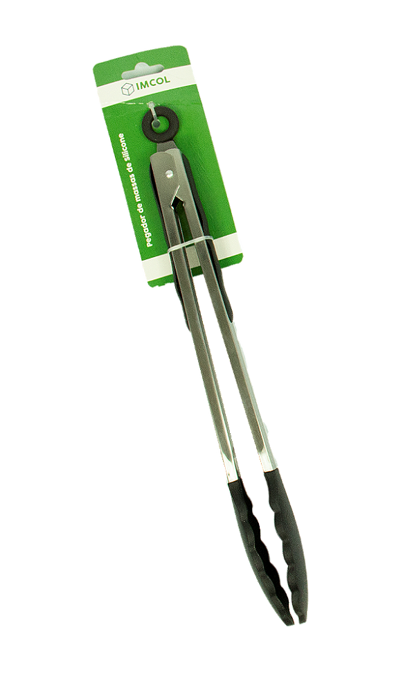 PEGADOR INOX/SILICONE IMCOL 34CM 91141