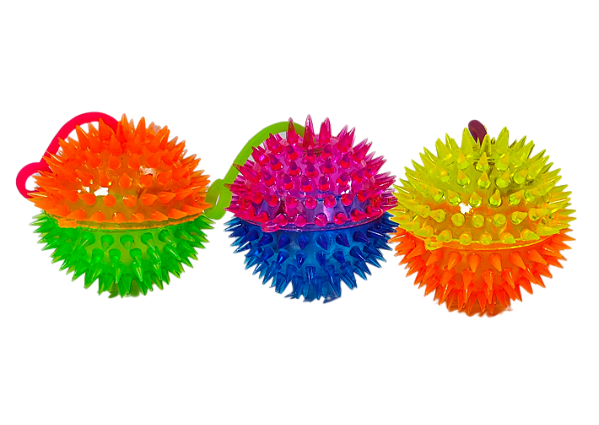BOLINHA FLASHING SPIKY - IMCOL TOYS