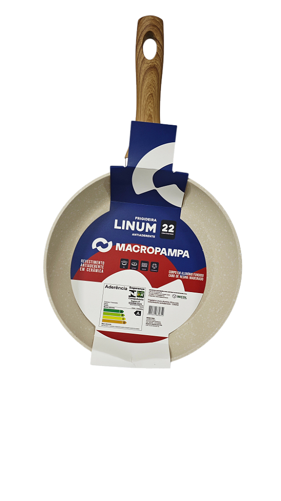 FRIGIDEIRA ANTIADERENTE CERAMICA LINUM 22CM - IMCOL