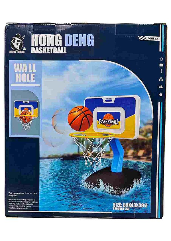 TABELA BASQUETE PARA PISCINA HONG DENG - IMCOL TOYS