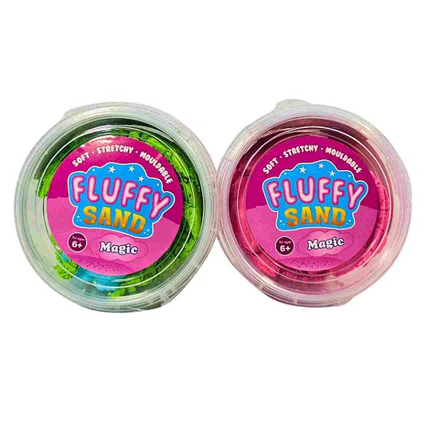 MASSA AREIA FLUFFY SAND 300G + 2 ACESSÓRIOS