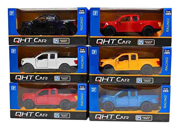 CARRINHO FRICÇÃO DE METAL PICAPE 11CM - IMCOL