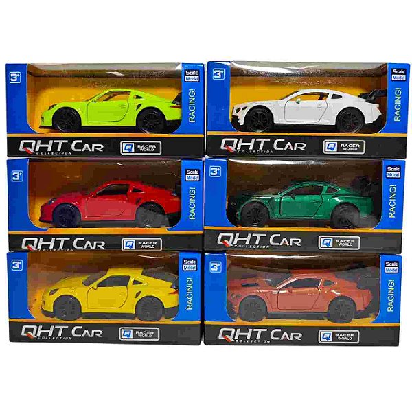 CARRINHO FRICÇÃO DE METAL PORSCHE 11CM - IMCOL