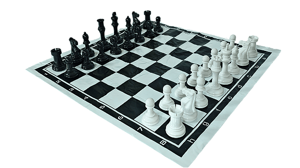 JOGO DE XADREZ SOLAPA PEÇAS GRANDES - IMCOL