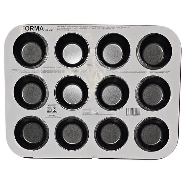FORMA P.QUEIJO/CUPCAKE RET.P/12 - IMCOL