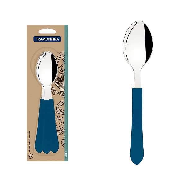 Conjunto colher de mesa com 3 peças Leme - Tramontina
