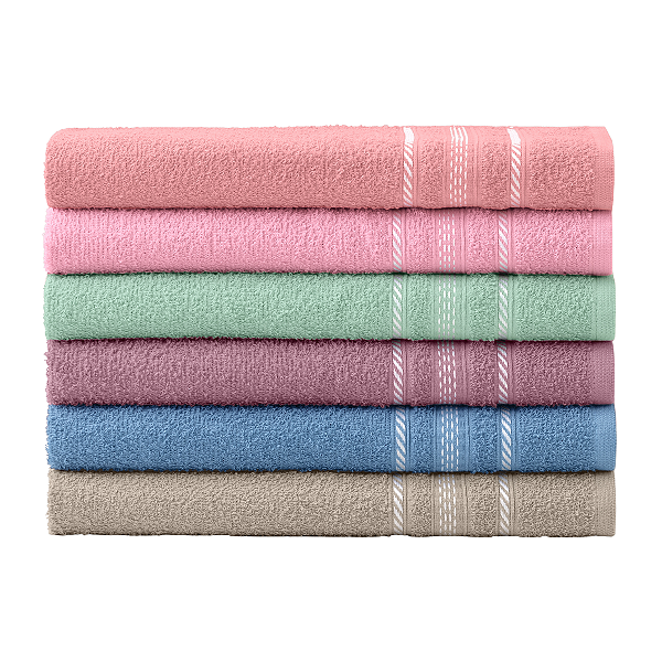 TOALHA DE ROSTO ESCALA SORTIDA 40X65 280G/M2 - TEKA