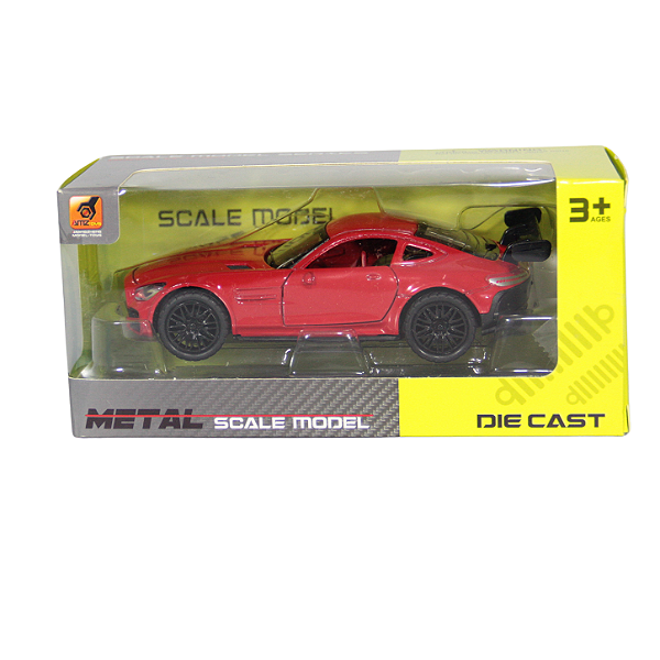 CARRINHO FRICCAO METAL ESPORTIVO 12.5CM IMCOL TOYS 258277