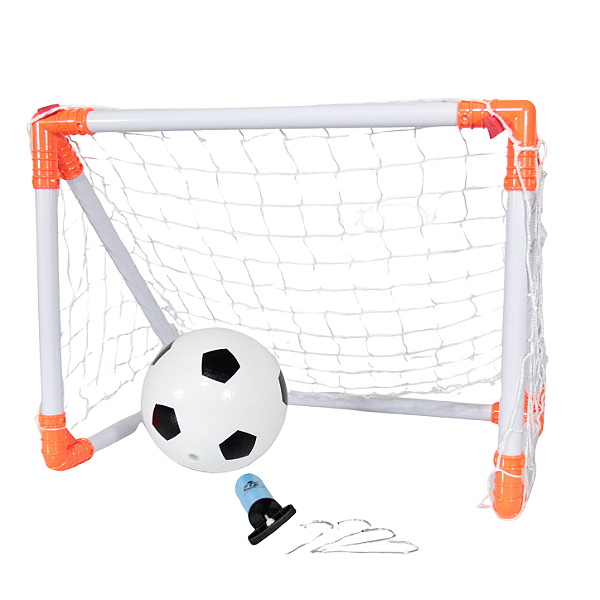 KIT FUTEBOL GOL C/BOLA HONGDENG 61CM IMCOL TOYS 258232