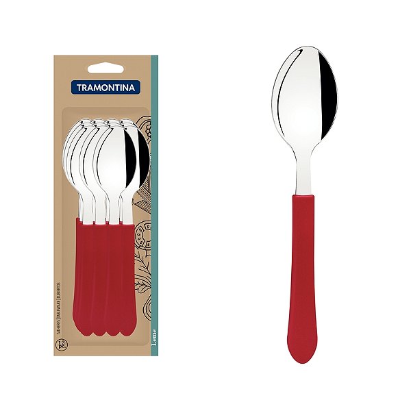 Conjunto de colheres de mesa inox 12 peças Leme - Tramontina
