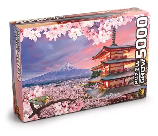 JOGO PUZZLE MONTE FUGI 5000 PEÇAS 34643 GROW