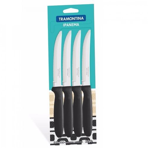 Conjunto de facas p/churrasco c/12 peças Tramontina
