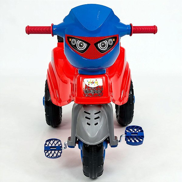 Triciclo baby c/empurrador Spider Man Maral