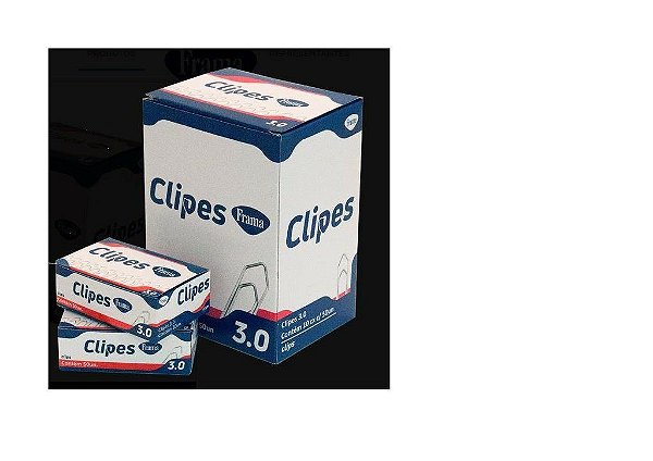 Clips galvanizado N.3 CX C/50 Frama