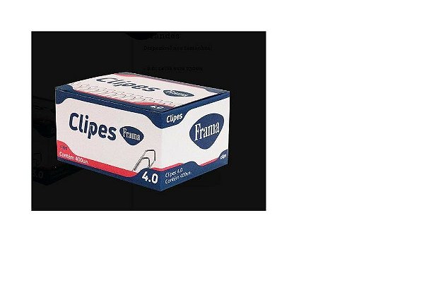 Clips galvanizado N.4 CX C/50 Frama