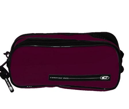 Estojo Company duplo color vinho