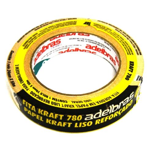 Fita kraft lisa 24X50 Adelbras