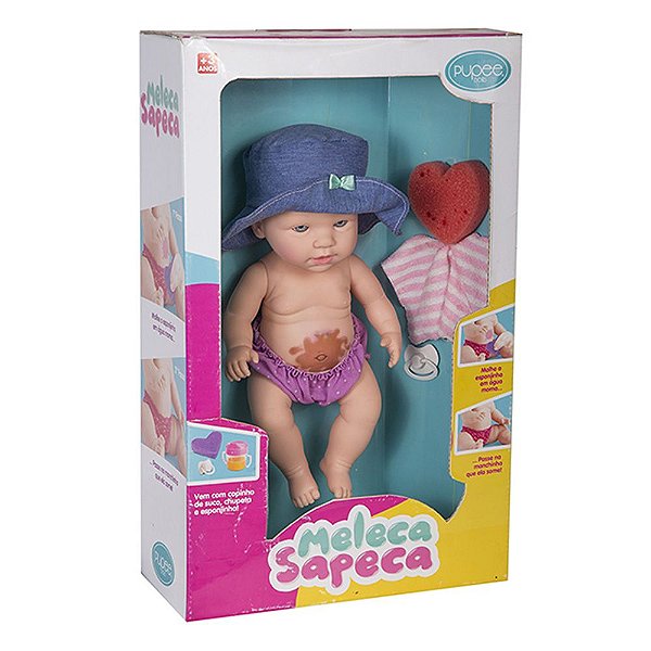 Boneca Sapeca Meleca Pupee
