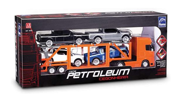 Caminhão petroleum cegonheira 32cm Roma