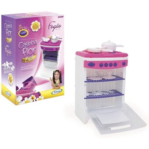Fogao casinha flor Xalingo