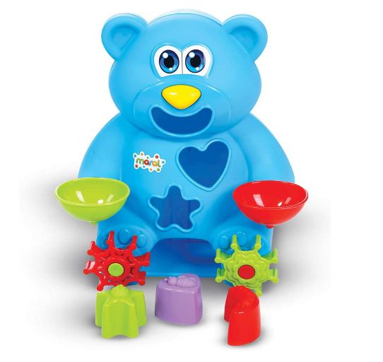 Urso aquático multicolor