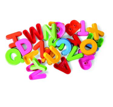 Forminhas letras alfabeto Poliplac