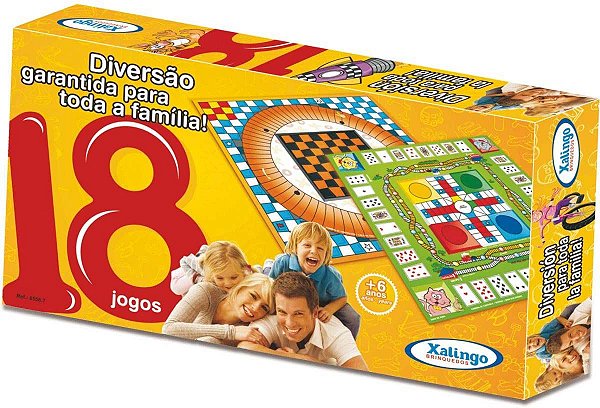 jogo kit com 18 jogos Xalingo