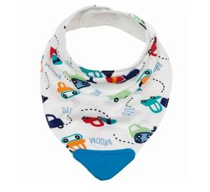Bandana baby carrinhos C/mordedor Buba