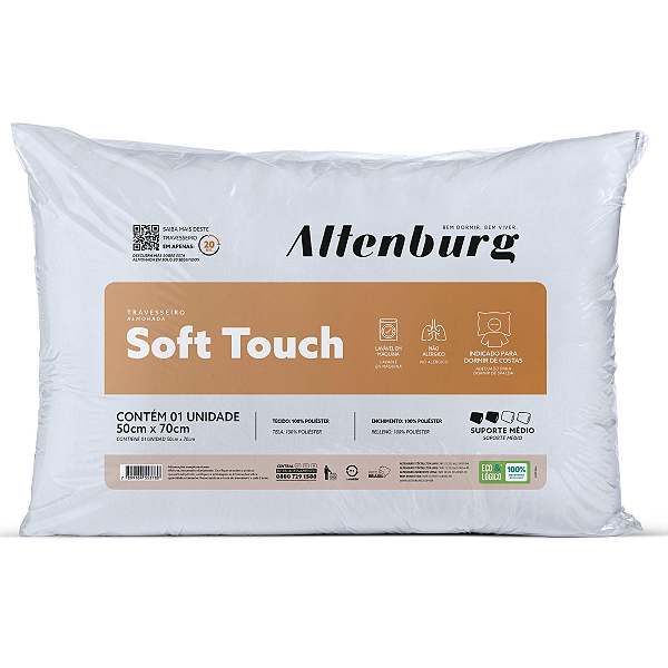 TRAVESSEIRO 50X70 SOFTTOUCH - ALTENBURG